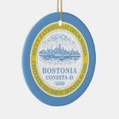 Boston Flag Keramikornament (Rechts)
