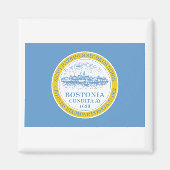Boston Flag Magnet (Vorne)