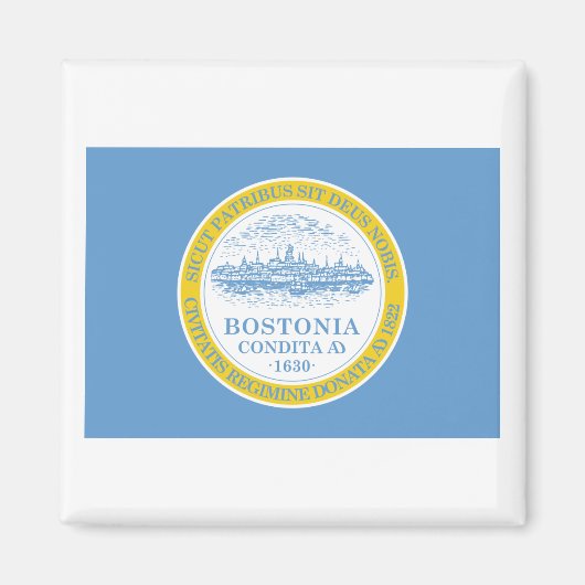 Boston Flag Magnet (Vorne)