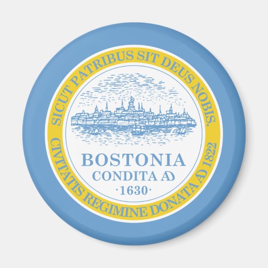 Boston Flag Magnet (Vorne)