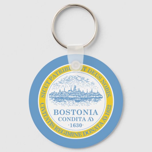 Boston Flag Schlüsselanhänger (Vorderseite)