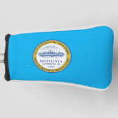 Boston-Flagge Golf Headcover (Vorderseite)