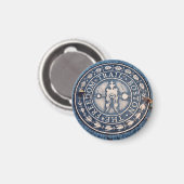 Boston Freedom Trail Magnet (Vorderseite/Rückseite)