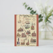 Boston Freedom Trail Postkarte (Stehend Vorderseite)