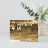 Boston-Friedhof Postkarte (Stehend Vorderseite)