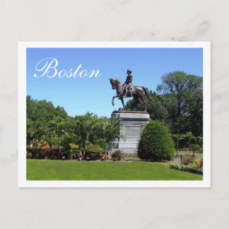 Boston Gardens, Boston Massachusetts Post Card Postkarte