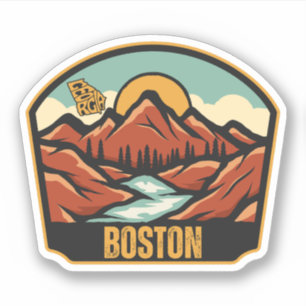 Boston, Georgia Aufkleber