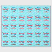 Boston Geschenkpapier (Flach)