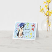 Boston Graduate Karte (Gelbe Blume)