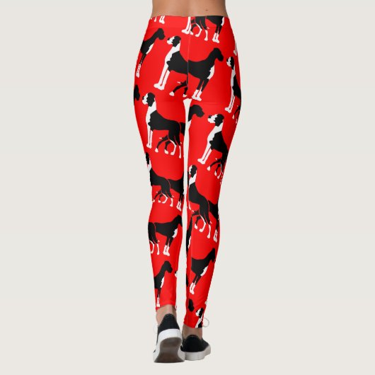 Boston Great Dane Leggings (Rückseite)