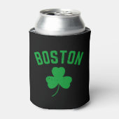 Boston Green Lucky Kleeblatt Dosenkühler (Kanne Vorderseite)