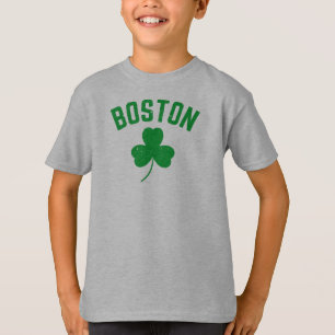 Boston Green Lucky Kleeblatt T - Shirt