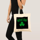 Boston Green Lucky Kleeblatt Tragetasche (Vorderseite (Produkt))