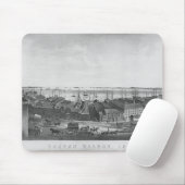 Boston-Hafen, 1854 Mousepad (Mit Mouse)