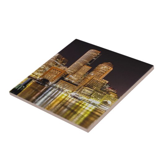 Boston-Hafen Fliese (Seite)