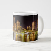 Boston-Hafen Jumbo-Tasse (Vorderseite Rechts)