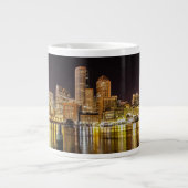 Boston-Hafen Jumbo-Tasse (Vorderseite)