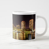 Boston-Hafen Jumbo-Tasse (Rechts)