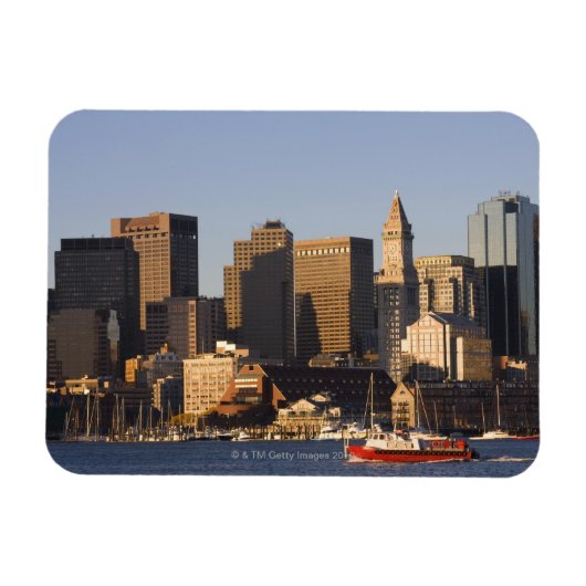 Boston Hafen, Massachusetts Magnet (Horizontal)