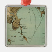 Boston-Hafen Ornament Aus Metall (Vorne)