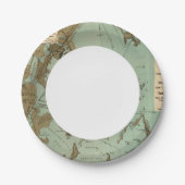 Boston-Hafen Pappteller (Vorderseite)