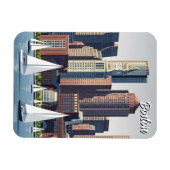 Boston Hafen Reise Magnet (Horizontal)