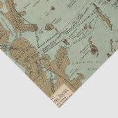 Boston-Hafen Seidenpapier (Ausschnitt)