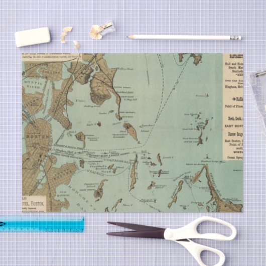 Boston-Hafen Seidenpapier (Handwerk)