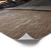 Boston Hafen und Skyline. Boston ist einer der 6 Poster (Ecke)