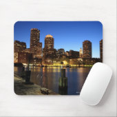 Boston Hafen und Skyline. Boston ist einer der 7 Mousepad (Mit Mouse)
