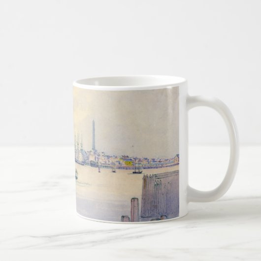 Boston Harbor 1846 Kaffeetasse (Rechts)