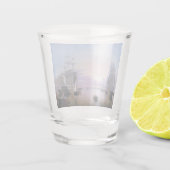 Boston Harbor 1850 Schnapsglas (Rückseite)