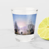 Boston Harbor 1850 Schnapsglas (Vorderseite)