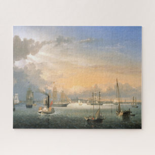 Boston Harbor 1854 Puzzle