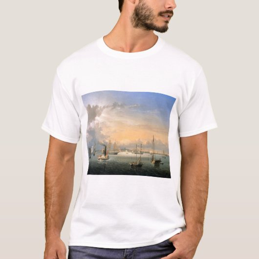 Boston Harbor 1854 T-Shirt (Vorderseite)