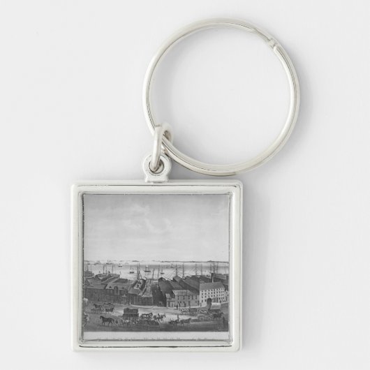 Boston Harbour, 1854 Schlüsselanhänger (Vorne)