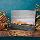 Boston Harbour Fotoplatte (Seite)