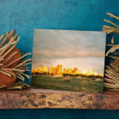 Boston Harbour Fotoplatte (Seite)