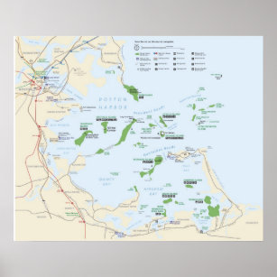 Boston Harbour Islands National Recreation Area Poster