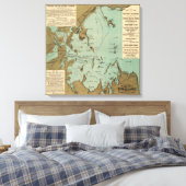 Boston Harbour Leinwanddruck (Insitu (Schlafzimmer))