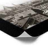 Boston Harbour, MA Foto 1912 Poster (Ecke)