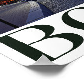 Boston Harbour Poster (Ecke)