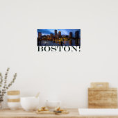 Boston Harbour Poster (Küche)