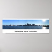 Boston Harbour Poster (Vorne)