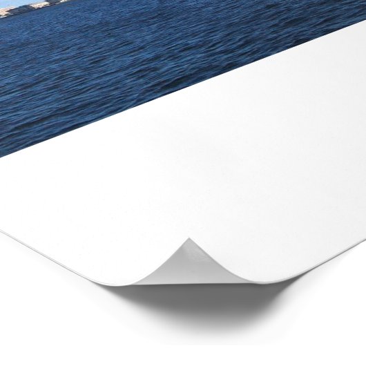 Boston Harbour Poster (Ecke)