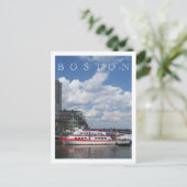 Boston Harbour Postkarte (Stehend Vorderseite)