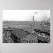 Boston Harbour - Überblick Poster (Vorne)