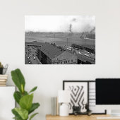 Boston Harbour - Überblick Poster (Heimbüro)