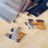 Boston Herbst-Braunsteine Kürbis Aquarell Puzzle (Seite)