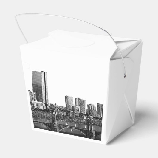 Boston Hochzeit in Urlaubsort Fevor Box Geschenkschachtel (Rückseite)